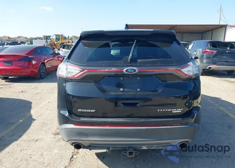 2017 Ford Edge Titanium из США, поврежденный, VIN 2FMPK3K98HBB26988